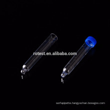 12ml plastic urine sediment test tube with screw cap